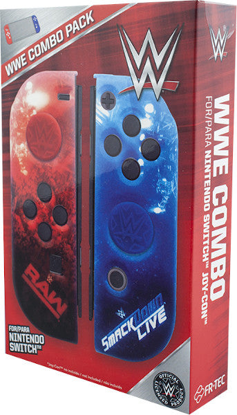 Funda Frtec Wwe Protectora + Grips Para Joy-Con ( NINTENDO SWITCH - ) - Combo Pack Funda Frtec Wwe Protectora + Grips Para Joy-Con ( NINTENDO SWITCH - ) - Combo Pack